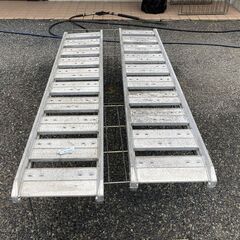 【売切御免！】963 鳥取県発 昭和 アルミブリッジ [ SBA180-30-05 ] 耐荷重500㎏ 現状販売 広島 岡山 島根 兵庫 あぐり家鳥取中央店の画像