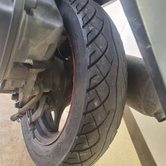 福岡Dio　原付50㏄　車庫保管　セル１　タイヤ・バッテリーOK！通勤通学！！メーター読4900キロ　army塗装の画像