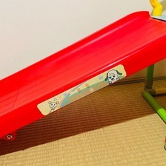 わんわんとうーたん　折りたたみ　室内ジャングルジム　滑り台　すべり台の画像