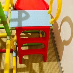 わんわんとうーたん　折りたたみ　室内ジャングルジム　滑り台　すべり台の画像