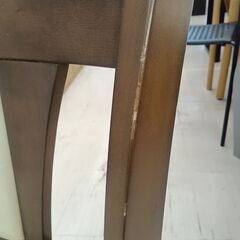 リユースのサカイ栃木店★ジモティ割あり★  回転いす ブラウン×ベージュ W45.7×D51×H74 クリーニング済み TC11746の画像