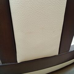 リユースのサカイ栃木店★ジモティ割あり★  回転いす ブラウン×ベージュ W45.7×D51×H74 クリーニング済み TC11746の画像