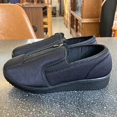 サ2511-462　シニア シューズ コンフォート 靴 23.5cm 介護 リハビリ 未使用品の画像