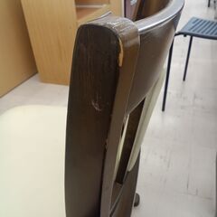 リユースのサカイ栃木店★ジモティ割あり★  回転いす ブラウン×ベージュ W45.7×D51×H74 クリーニング済み TC11747の画像