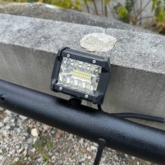 ジムニー用　フロントバンパー LEDフォグランプ付きの画像