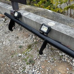 ジムニー用　フロントバンパー LEDフォグランプ付きの画像