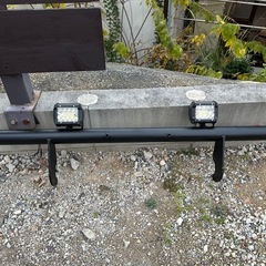 ジムニー用　フロントバンパー LEDフォグランプ付きの画像