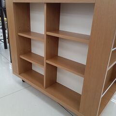 ★リユースのサカイ日立店★HJ8434  キッチンカウンター ベージュ/ホワイト H86×D60×W90 クリーニング済み の画像