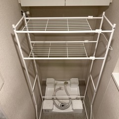 ニトリ　洗濯機ラックの画像