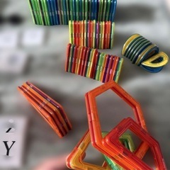 おもちゃ　マグネットブロック　知育玩具　　の画像