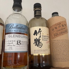 高級ウイスキーセット&百年の孤独の画像