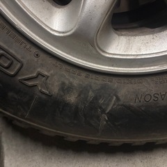 パジェロホイールタイヤの画像