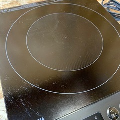 a(7714) 卓上 IHクッキングヒーター アイリスオーヤマ IHK-TK52 ブラック 火力調節6段階 揚げ物対応小型 IHコンロ IH調理器 1400Wの画像