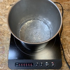 a(7714) 卓上 IHクッキングヒーター アイリスオーヤマ IHK-TK52 ブラック 火力調節6段階 揚げ物対応小型 IHコンロ IH調理器 1400Wの画像