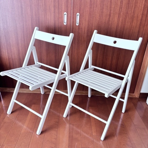 IKEA イケア　TERJE テリエ　折りたたみチェア ２脚