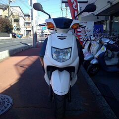 NO.5596　シグナス１２５Ｘ　ＳＥ１２Ｊ　４サイクルエンジン　ホワイト　☆彡の画像