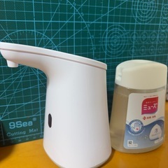 ミューズ　薬用泡ハンドソープ　自動ディスペンサー本体➕250mlの画像