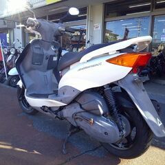 NO.5596　シグナス１２５Ｘ　ＳＥ１２Ｊ　４サイクルエンジン　ホワイト　☆彡の画像