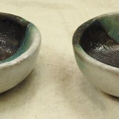 ☆小皿 丸皿 ２個【中古・在庫複数あります】の画像