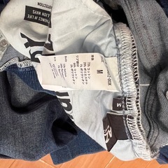 美品　デニム　ジョガーパンツ　アズール　の画像