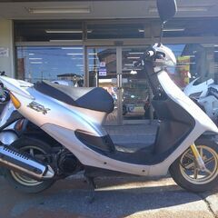 NO.5597　ライブディオＺＸ （ＤＩＯ） ２サイクル　ハネ付き　ディスクブレーキ　キャストホイール　シルバー　☆彡の画像