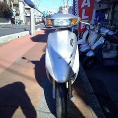 NO.5597　ライブディオＺＸ （ＤＩＯ） ２サイクル　ハネ付き　ディスクブレーキ　キャストホイール　シルバー　☆彡の画像