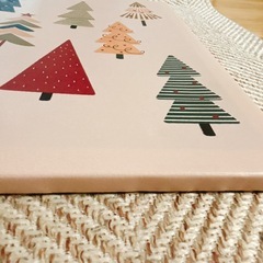 クリスマス インテリア アートフレーム 30×40cm 北欧風の画像