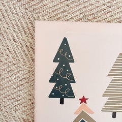クリスマス インテリア アートフレーム 30×40cm 北欧風の画像