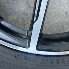 A-TECH シュナイダー　17×7J 5H-114.3 ＋38 ヨコハマ　アドバン　V03 225/65R17 102H 2024年製　マツダ　CX-5などの画像