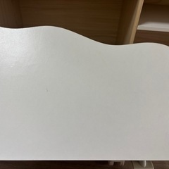 ニトリ キッズ収納ラック　本棚　ナチュラル　木製　絵本　ホワイトの画像