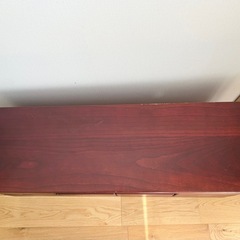 【差し上げます】桐製ローボード(TV台)の画像