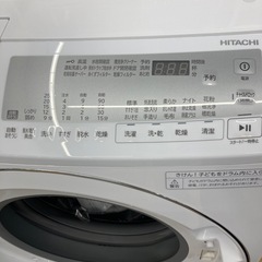 【トレファク高槻店】安心の1年間保証！取りに来られる方限定！HITACHI（日立）のドラム式洗濯機のご紹介です！の画像
