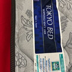 nt251128-006Z TOKYO BED マットレス シングル 5.5インチ ハード 東京ベッド 中古現状品  970×1950 mm  厚さ 230 mm  コイルスプリング ウレタンフォーム の画像