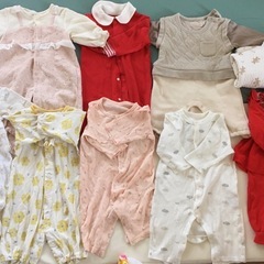 女の子冬服70センチまとめの画像