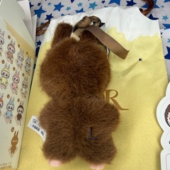 正規品　ラブブ　イニシャル　【Ｌ】　キーホルダーの画像