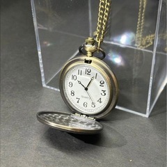 【懐中時計】アンティークブロンズアメリカン 輸入品の画像