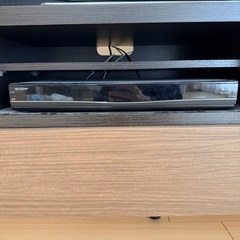 テレビ　テレビ台　レコーダーの画像