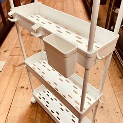 隙間収納・スリムキッチンワゴンの画像