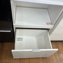 レンジボード ニトリ エトナ60RB ホワイト【取りに来れる方限定】の画像