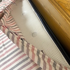 セミダブルベッド　マットレス付き　収納付きの画像