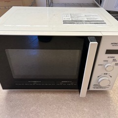 HITACHI2021年製電子レンジの画像