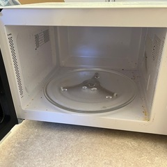 HITACHI2021年製電子レンジの画像