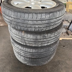 ラパン純正14インチアルミセットの画像