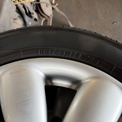 ラパン純正14インチアルミセットの画像