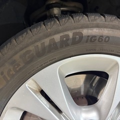 ベンツ　W205 スタッドレスタイヤ、ホイール付きの画像