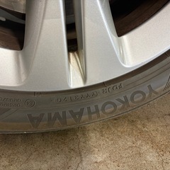 ベンツ　W205 スタッドレスタイヤ、ホイール付きの画像