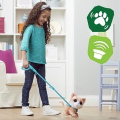 HASBRO　ファーリアル　ねこ　おさんぽ　
電池付きの画像