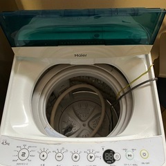 2018年製洗濯機の画像