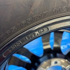 価格交渉可能　ランドクルーザープラド 150系　スタッドレスタイヤ ホイールセット 美品 の画像