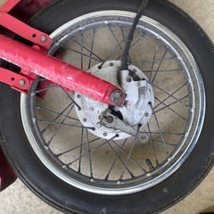 郵政カブMD50フロント周りセットの画像